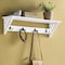 Alaterre Furniture Coventry 36"W Coat Hook with Shelf ANCT09WH - alternate 5